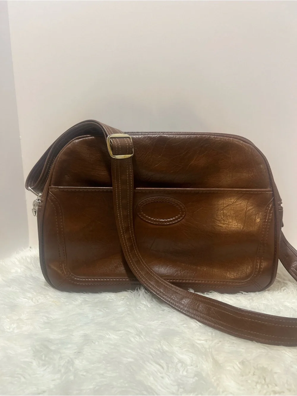 Talon Classic Brown Leather Men’s messenger Bag - Timeless Everyday Style